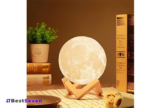 USB Rechargeable Color Changing Night Moon Lamp review